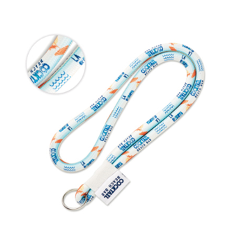 Full Colour Rond Keycord